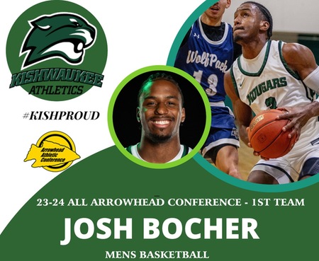 Bocher selected All-Arrowhead Conference and Conference MVP